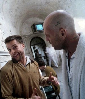 Brad Pitt und Bruce Willis