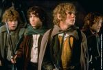 Frodo und seine Hobbit-Gefährten